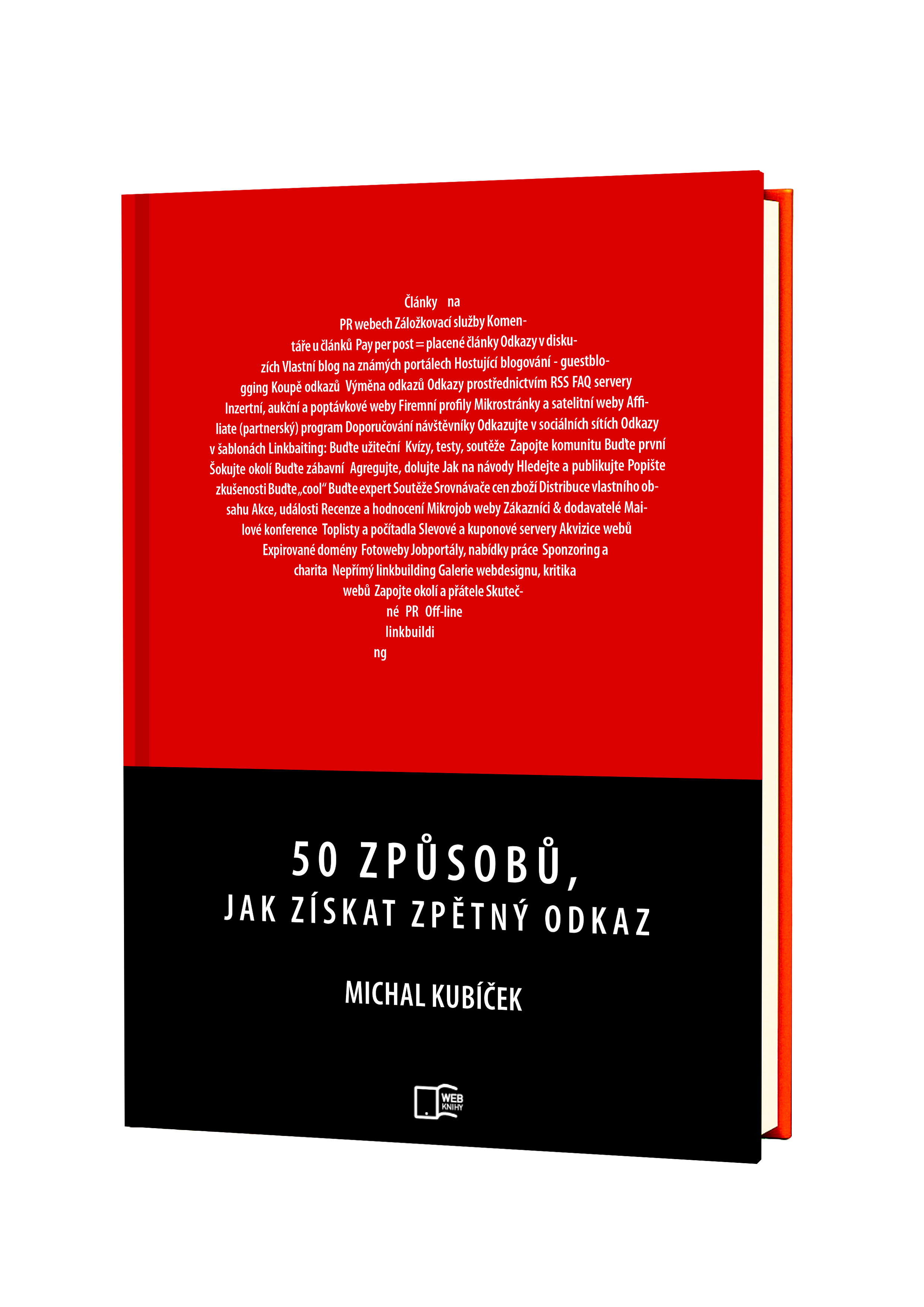 Obálka knihy 50 způsobů, jak získat zpětný odkaz